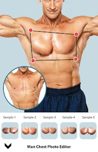 Man Fit Body Photo Editor: Abs