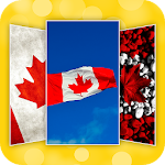 Cover Image of Tải xuống Canada Flag Wallpaper 1.1.9 APK
