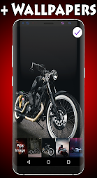 Motorcycle Lock Screen & Wallpaper