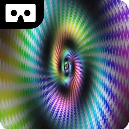 Eye illusions for VR logo