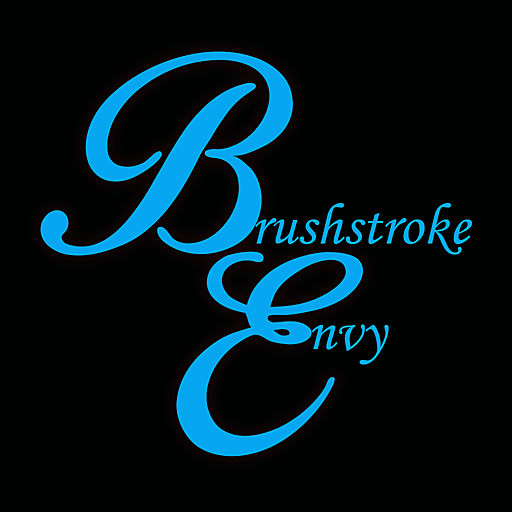 Brushstroke Envy logo