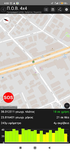 Android application Πανελλαδική Ομάδα Βοήθειας 4x4 screenshort