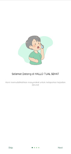Android application HALLO TUAL SEHAT screenshort