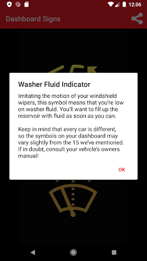 Car Dashboard Symbols Screen 2