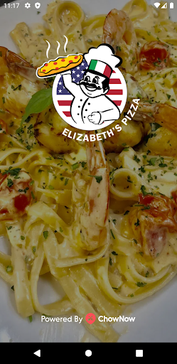 Android application Elizabeth Pizza & Restaurant screenshort