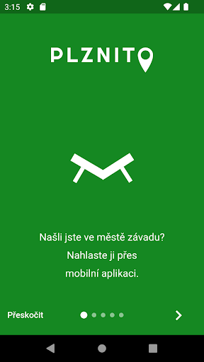 Android application PlzniTo screenshort
