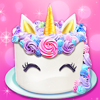 Unicorn Cake Rainbow Food Chef
