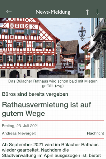 Stadtblatt Screen 3