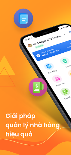 Android application Mytable - Đối Tác Nhà Hàng screenshort