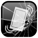 Shake! Cracked Screen Live Wallpaper (Simulation) icon