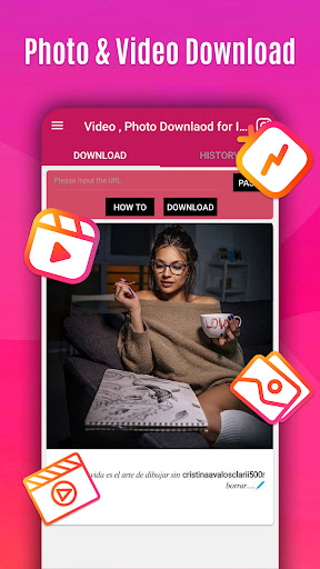 Android application Video Downloader - FastSave screenshort