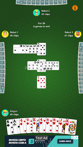 Android application Sevens - Domino with Cards screenshort