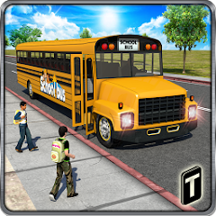 Schoolbus Driver 3D SIM Mod apk última versión descarga gratuita