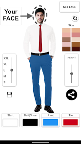Man Formal Outfit - Shirt and 1.2 APK + Mod (Unlimited money) إلى عن على ذكري المظهر