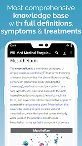 Captura 3 WikiMed Medical Encyclopedia android