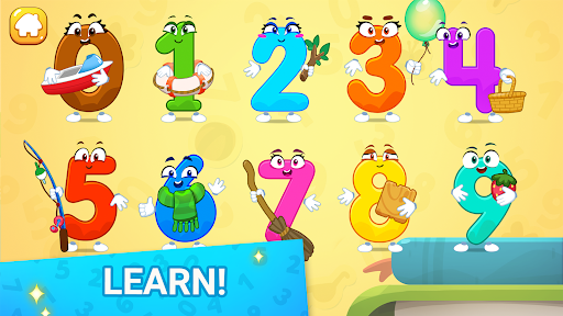 Numbers for kid Learn to count 1