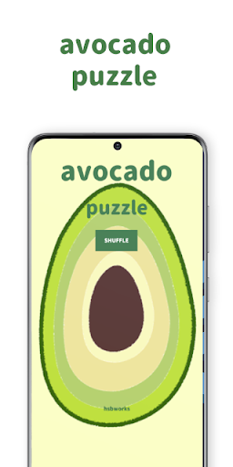 Android application puzzle avocado screenshort