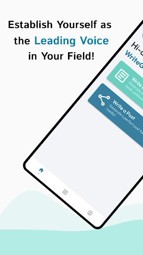 Android application WriteGenius: Article Generator screenshort