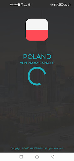Android application Poland VPN - PL VPN screenshort