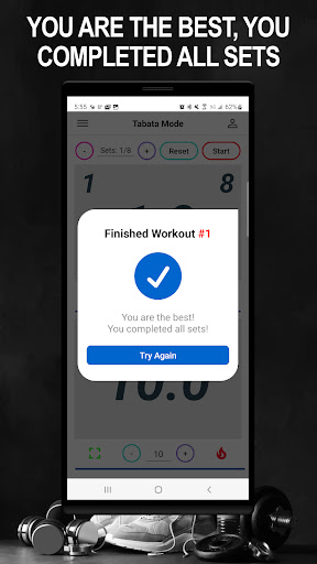 Interval Timer: Tabata Timer Screen 2