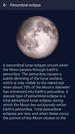 Screenshot of Moon Phases