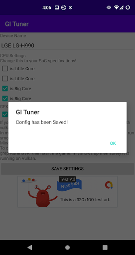 GI Tuner Screen 2
