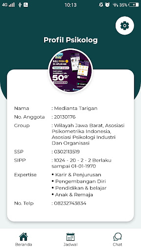 Psychologist & Coach Screen 3
