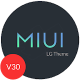 [UX6] MIUI Dark Theme LG V20 G5 Oreo icon