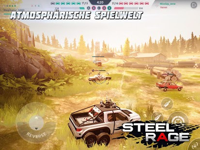 Steel Rage: Mech Cars PvP War Screenshot