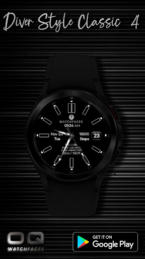 Android application Diver Style 4 For Wear OS 3 screenshort