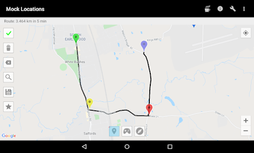 Mock Locations (fake GPS path) Pro 2