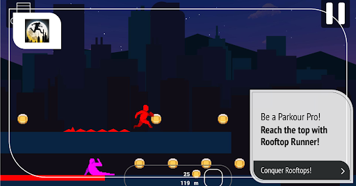Ultimate Rooftop Parkour Run Screen 2