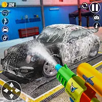 Car Driving Car Wash Mechanic