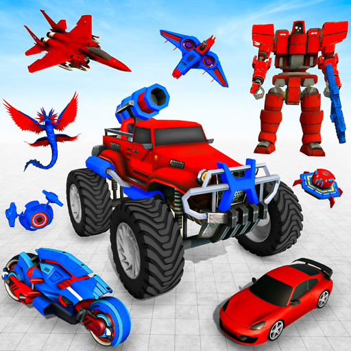 Truck Robot Car Transform Game