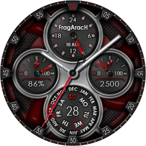 Analog FRAGARACH Watch face screenshot 16
