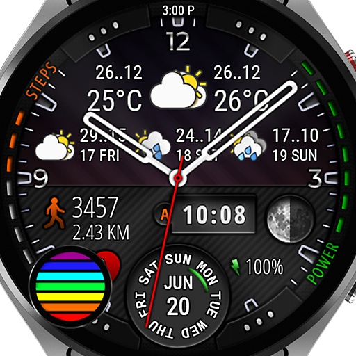 Weather watch face W3