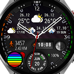 Weather watch face W3