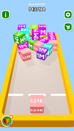 Android application Casual games - 2048 3d merge screenshort