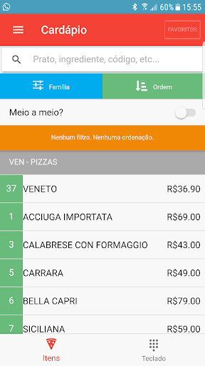 Android application Agile Comanda screenshort