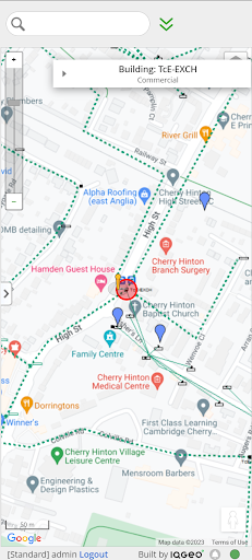 Android application IQGeo Anywhere 7 screenshort