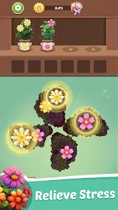 Flower Sort: Match 3 Puzzle