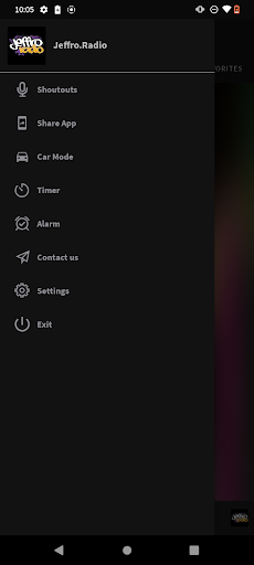 Android application Jeffro.Radio screenshort