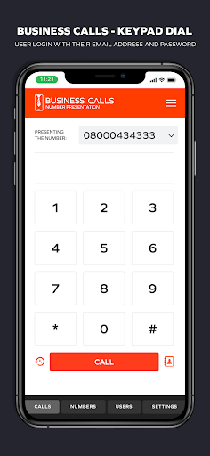 Business Calls Screen 3