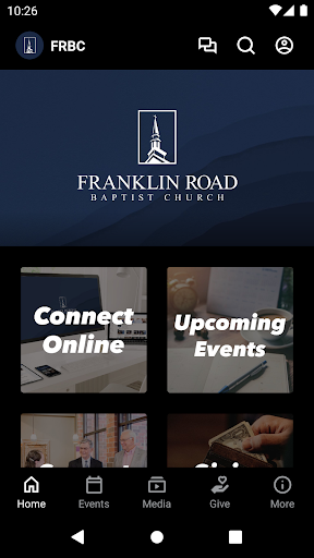 Android application Franklin Road Baptist Church screenshort