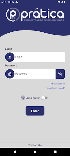Android application Grupo Prática screenshort
