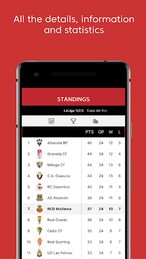 RCD Mallorca Official App Screen 3