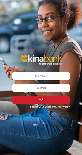 Android application Kina Retail Mobile Banking screenshort