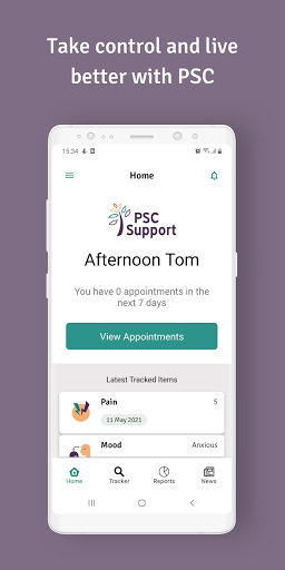 Android application PSC Support screenshort