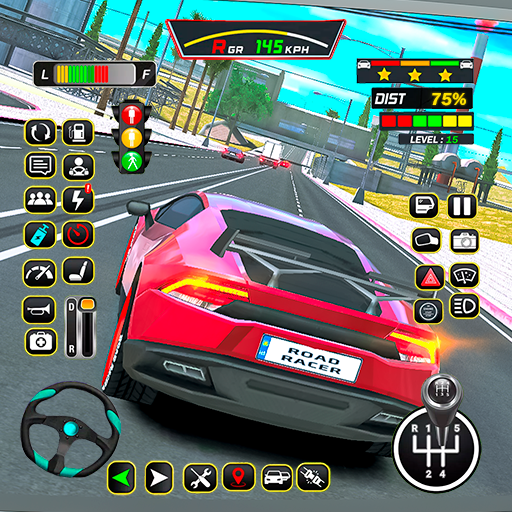 Road Racer 3D : Speed Car Pro  Icon