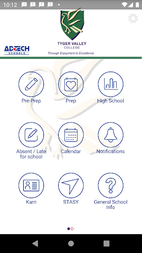 Android application Tyger Valley College screenshort